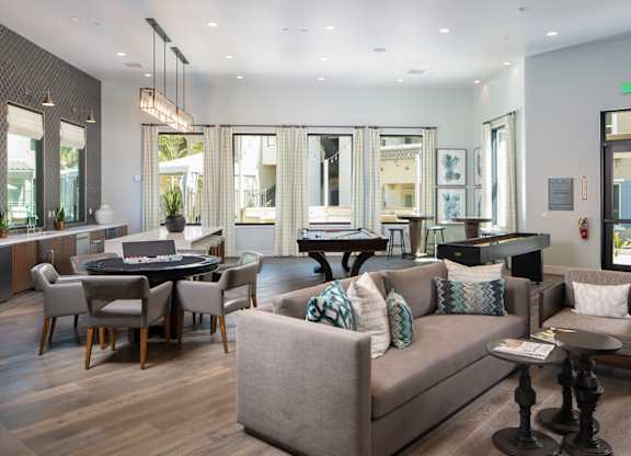 clubhouse at Sorano Apartments