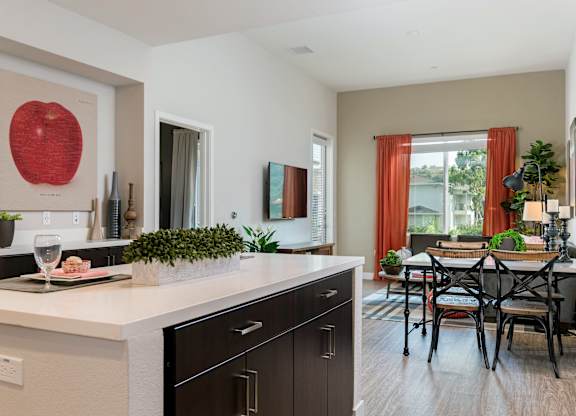 Kitchen and Dining Area at Altura, San Diego