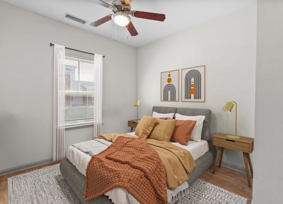 Bedroom in Townhome
