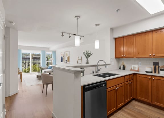 Kitchen Unit at Dexter Lake Union, Washington