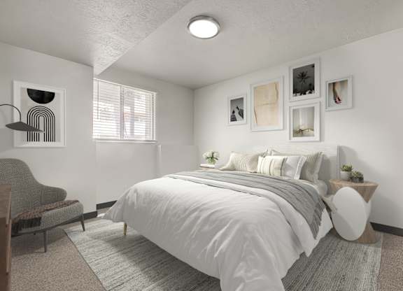 Bedroom at The Pointe at Northridge, Salt Lake City, UT, 84054