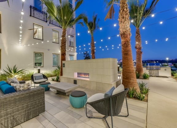 Exclusive Courtyards with Entertainment Opportunities at Sola at Pacific Highlands Ranch Apartments, California, 92130