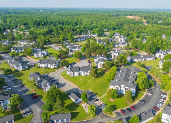 Aerial view at The Madison at Adams Farm, Greensboro, NC, 27407