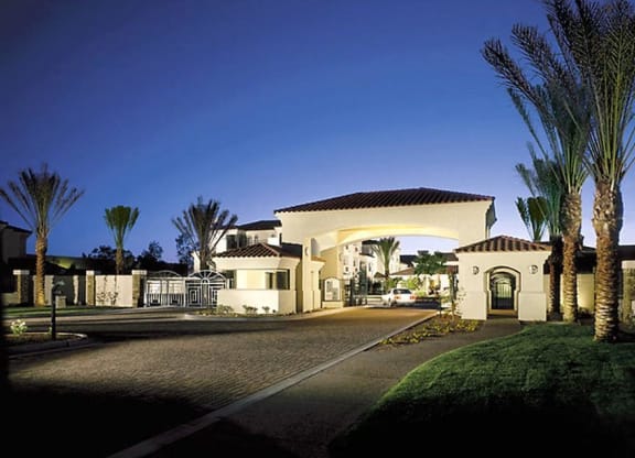 leasing office front exterior