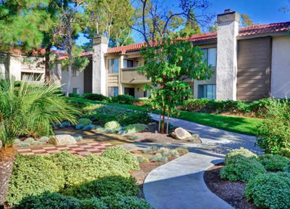green space at Shadowridge Woodbend Apartments