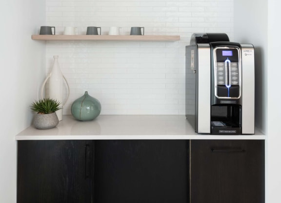 Coffee bar at PARK40, Broomfield