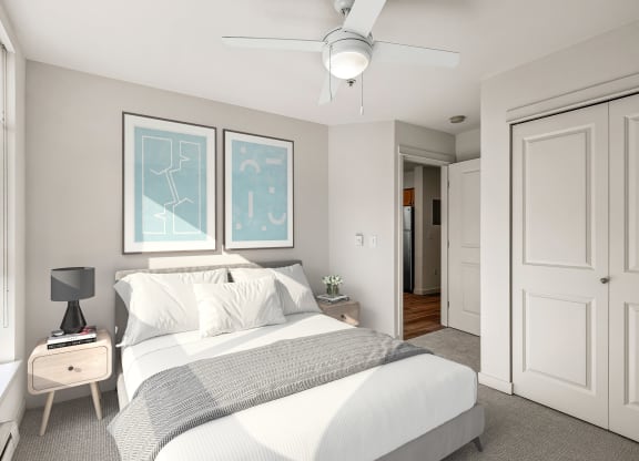 Dexter Lake Union Bedroom  at Dexter Lake Union, Seattle, WA