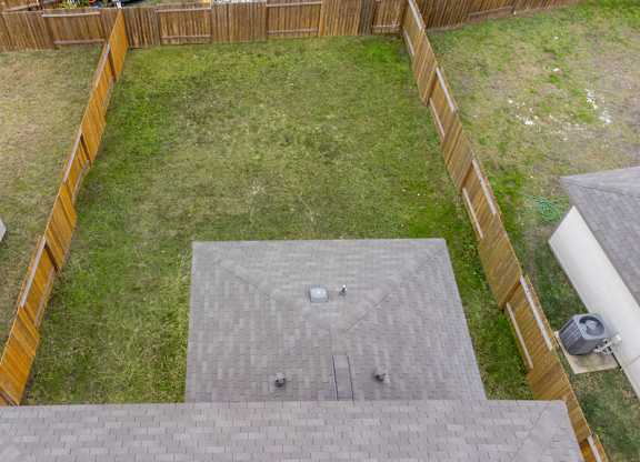 Aerial Backyard View at The Village at Caney Mills, Conroe, TX, 77303