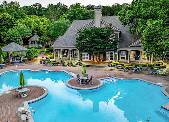 Aerial of Bridgewater Pool