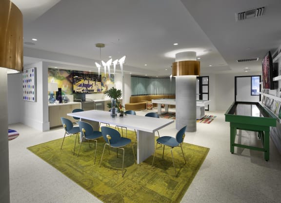 Game room at Gravity, California