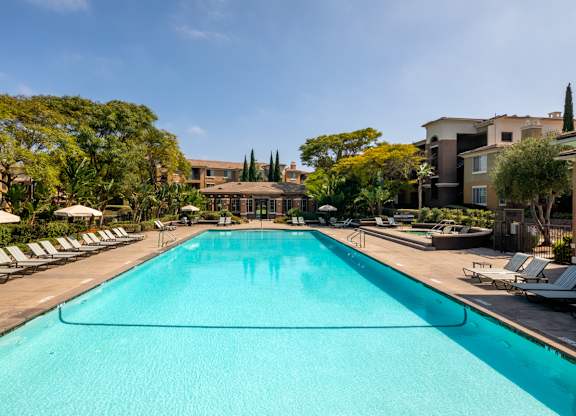 Resort-style swimming pool at Casoleil, 92154