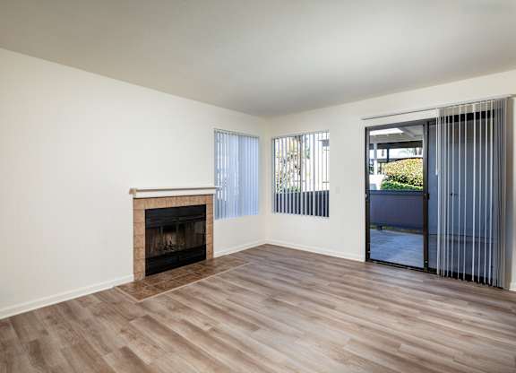 living room at Shadowridge Woodbend Apartments