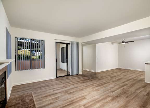 living room at Shadowridge Woodbend Apartments