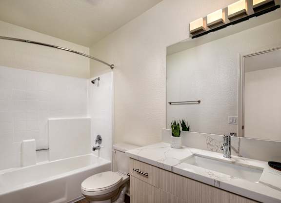 bathroom at Shadowridge Woodbend Apartments