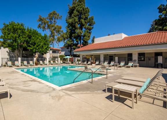 pool at Shadowridge Woodbend Apartments