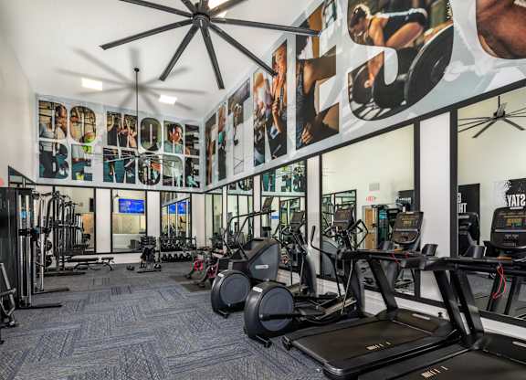 Fitness Center at Tuscany Ridge Apartments