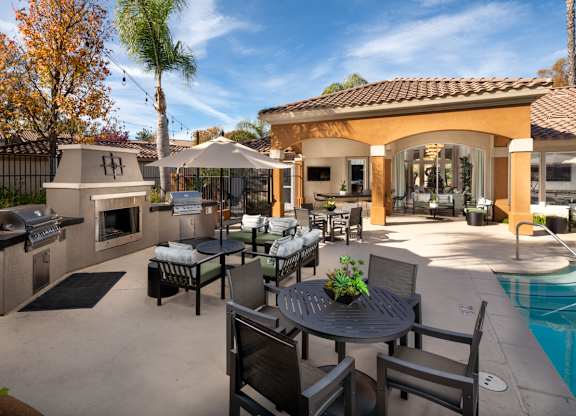 Patio at Tuscany Ridge Apartments