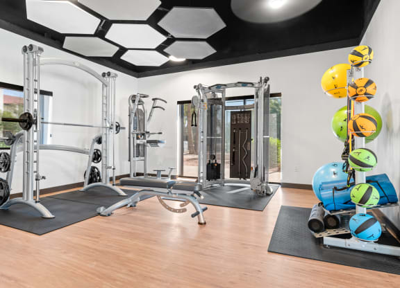 The NEW gym at La Privada in North Scottsdale, AZ