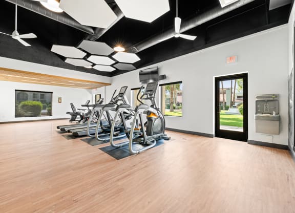 the apartments at La Privada NEW fitness room