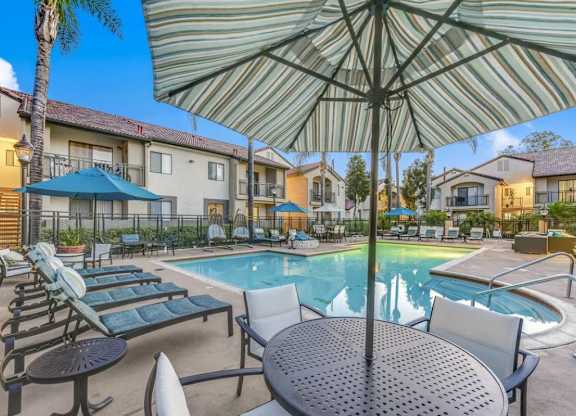 Lounging by the Pool at Altair, California, 92029