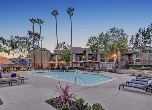 Sparkling Swimming Pool, at Park Pointe, El Cajon, CA