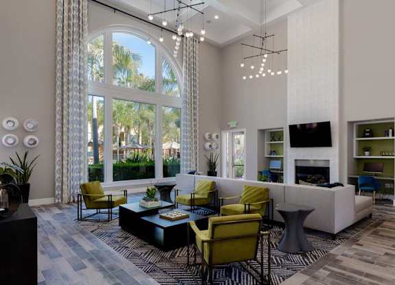 Resident Lounge at Missions at Sunbow Apartments, California