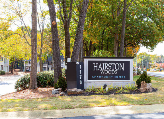 Monument sign