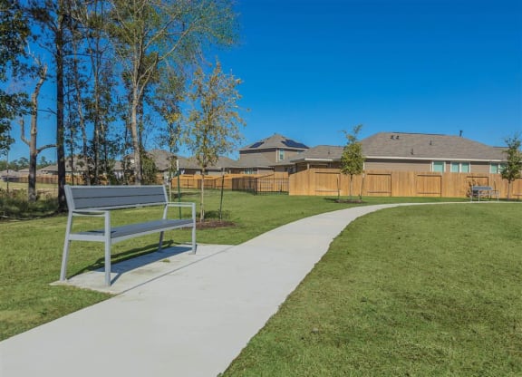 Walking Path at The Village at Granger Pines, Conroe, 77302