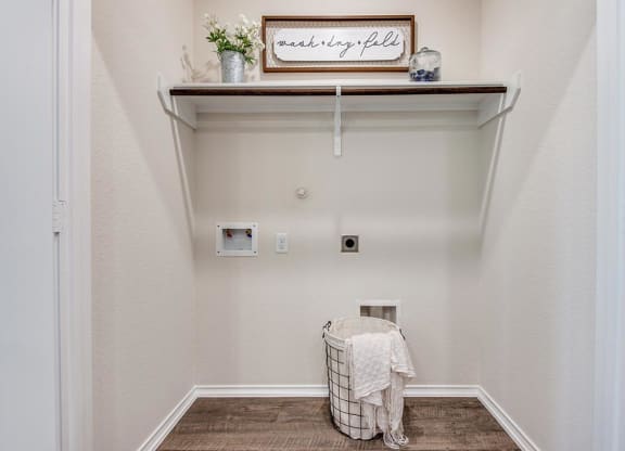 Laundry Room at The Village at Caney Mills, Texas, 77303