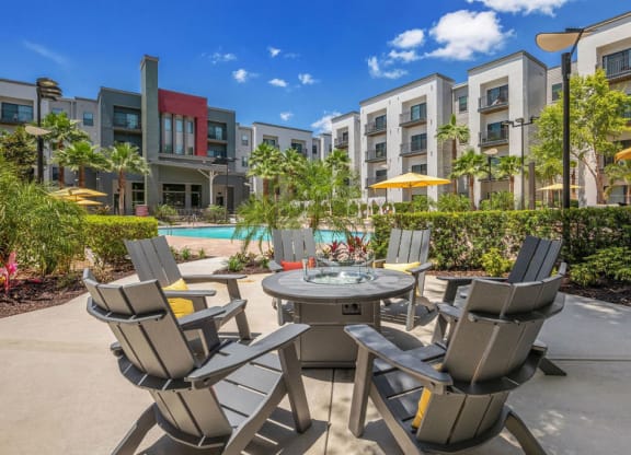 Outdoor Patio at Solara, Sanford