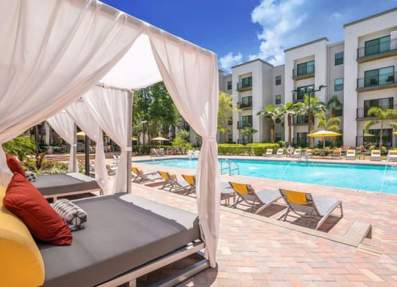 Resort Style swimming pool area at Solara, Sanford, 32771
