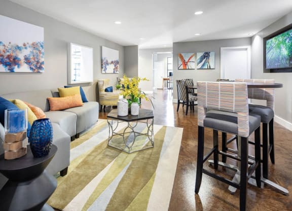 Bright Living Room at Solara, Sanford, Florida