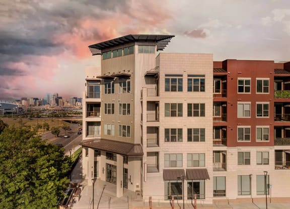 the building in which the apartment is located