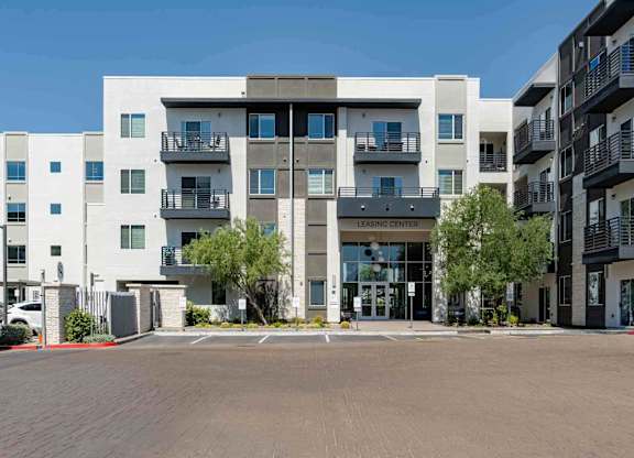 our apartments offer a parking lot in front of the building