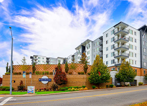 Exterior  at The Pacifica Apartments, Tacoma