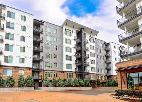 Exterior View  at The Pacifica Apartments, Washington