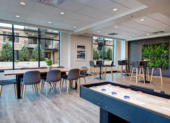 Club Room  at The Pacifica Apartments, Tacoma
