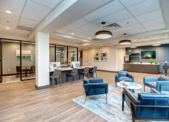 Resident Clubhouse at The Pacifica Apartments, Tacoma, WA, 98409