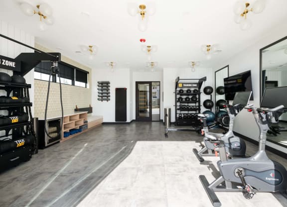 Fitness Center With Updated Equipment at PARK40, Colorado