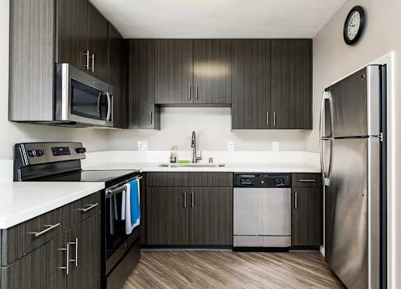 Renovated Kitchen at Village Square, California