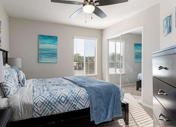 Modern Bedroom at Village Square, La Jolla, 92037