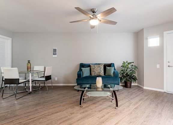 Spacious Living Room at Village Square, California, 92037