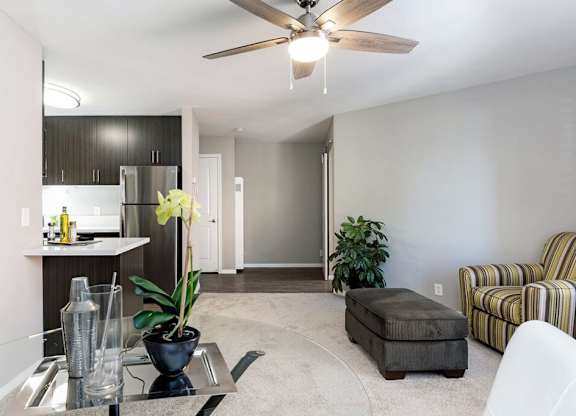 Living Room at Village Square, California