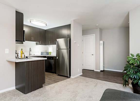 Well Equipped Kitchen at Village Square, La Jolla