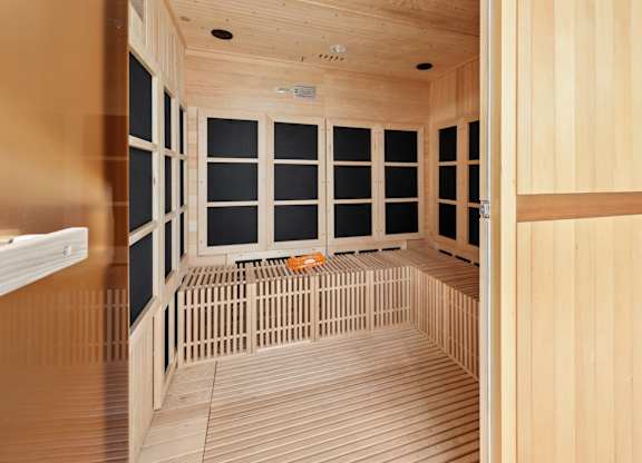 Sauna Room at Trailhead, Austin, TX, 78721