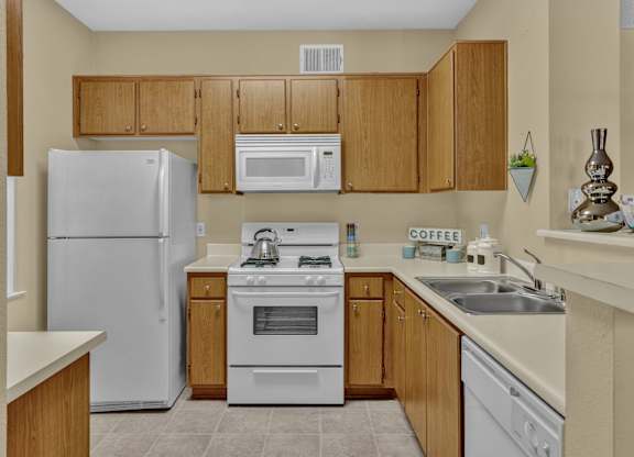 Kitchen at at Terra Vista Apartments