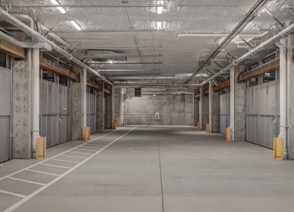 garage parking with mechanized lift system
