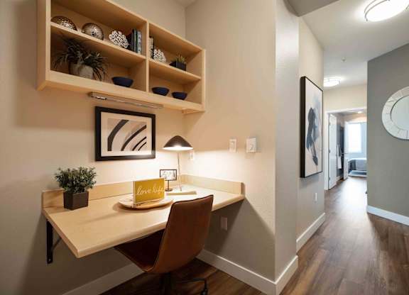 Office Nook at The Pacifica Apartments, Tacoma, WA