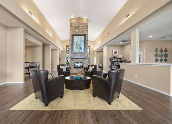 Spacious community center designed for gathering and activities.