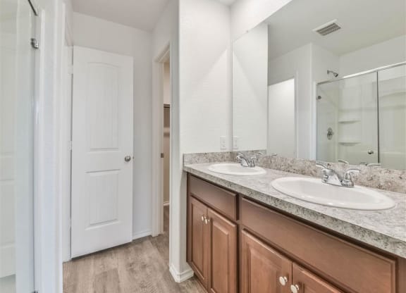 Modern Bathroom Fittings at The Village at Caney Mills, Conroe, TX